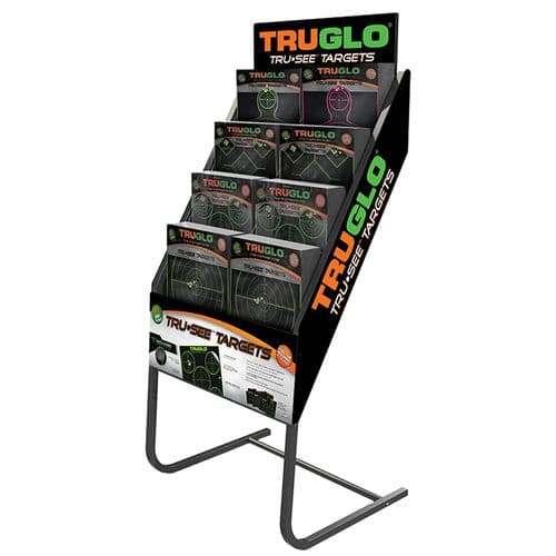 Truglo TG-100P1 Tru-See Targets Display Rack Targets 72 Packs Truglo TG-100P1 Tru-See Targets Display Rack Targets 72 Packs