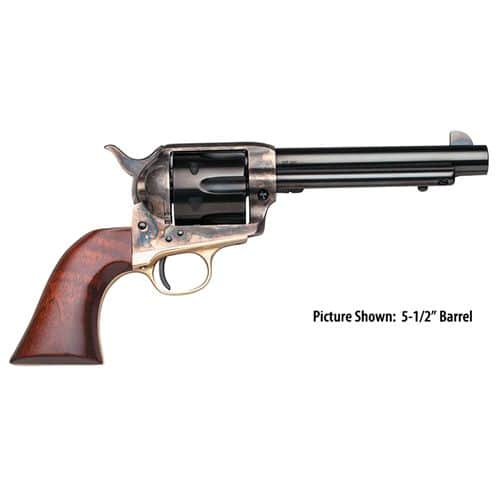Taylors & Company 450 1873 Ranch Hand 45 Colt (LC) 6rd 4.75" Blued Cylinder & Barrel Color Case Hardened Steel Frame Walnut Grip Taylors & Company 450 1873 Ranch Hand 45 Colt (LC) 6rd 4.75" Blued Cylinder & Barrel Color Case Hardened Steel Frame Walnut Grip