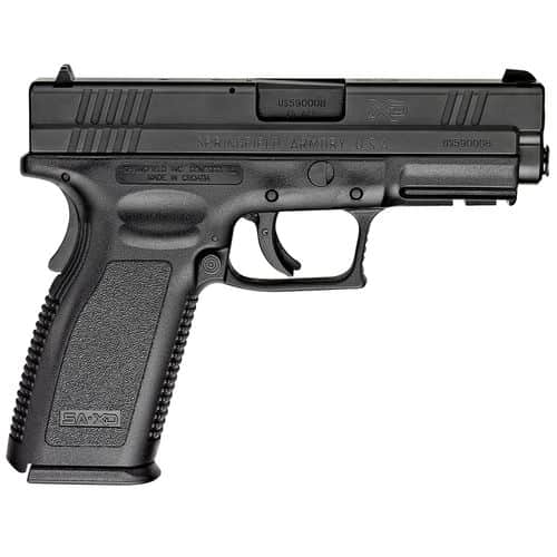 Springfield Armory XD9611CA XD Service *CA Compliant 45 ACP 4" 10+1 Railed Black Frame Black Melonite Steel Slide Black Polymer Grip Springfield Armory XD9611CA XD Service *CA Compliant 45 ACP 4" 10+1 Railed Black Frame Black Melonite Steel Slide Black Polymer Grip