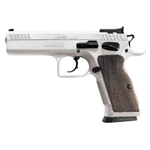 Tanfoglio 600605 Witness Elite Stock II 9mm Luger 4.50" 17+1 Chrome Steel Walnut Grip Tanfoglio 600605 Witness Elite Stock II 9mm Luger 4.50" 17+1 Chrome Steel Walnut Grip