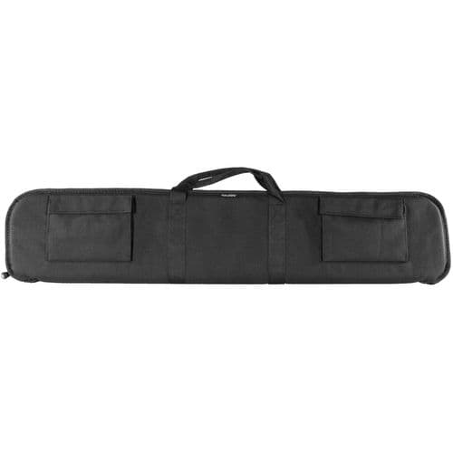 Bulldog BD49242 Tactical Shotgun Case made of Water-Resistant Nylon with Black Finish, 1.75" Foam Padding, Tricot Lining, Full Length Zipper, 2 External Pockets & Hidden Shell Loops 42" L Bulldog BD49242 Tactical Shotgun Case made of Water-Resistant Nylon with Black Finish, 1.75" Foam Padding, Tricot Lining, Full Length Zipper, 2 External Pockets & Hidden Shell Loops 42" L
