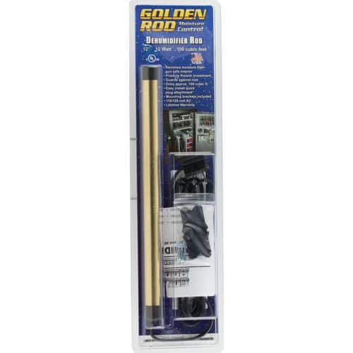 Golden Rod 725721 Golden Rod Dehumidifier Rod Gold 12" 110/120 Volt AC Plug Golden Rod 725721 Golden Rod Dehumidifier Rod Gold 12" 110/120 Volt AC Plug