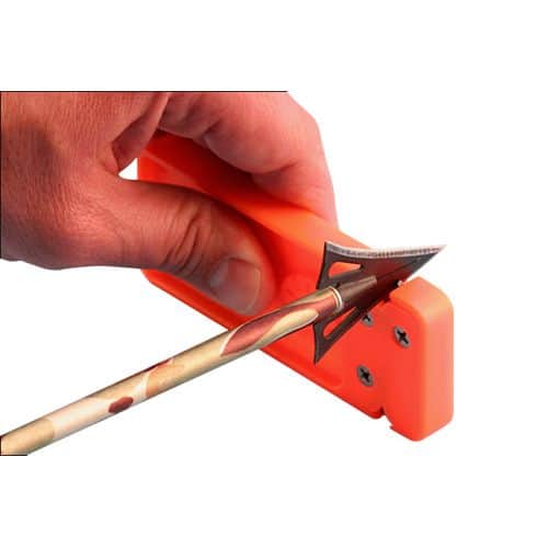 AccuSharp 013C Broadhead Sharpener/Wrench Tungsten Carbide Sharpener Orange AccuSharp 013C Broadhead Sharpener/Wrench Tungsten Carbide Sharpener Orange