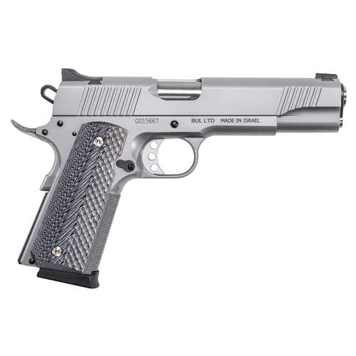 Magnum Research DE1911GSS 1911 G 45 ACP 5.01" 8+1 Overall Matte Stainless Steel Black & Gray G10 Grip Magnum Research DE1911GSS 1911 G 45 ACP 5.01" 8+1 Overall Matte Stainless Steel Black & Gray G10 Grip