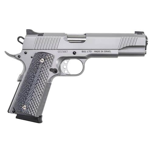 Magnum Research DE1911GSS 1911 G 45 ACP 5.01" 8+1 Overall Matte Stainless Steel Black & Gray G10 Grip Magnum Research DE1911GSS 1911 G 45 ACP 5.01" 8+1 Overall Matte Stainless Steel Black & Gray G10 Grip