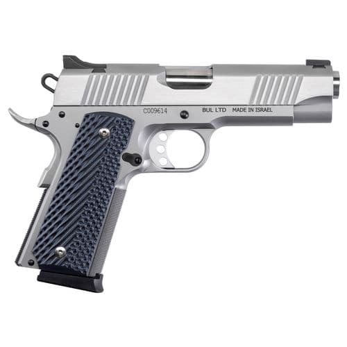 Magnum Research DE1911CSS 1911 C 45 ACP 4.30" 8+1 Overall Matte Stainless Steel Black & Gray G10 Grip Magnum Research DE1911CSS 1911 C 45 ACP 4.30" 8+1 Overall Matte Stainless Steel Black & Gray G10 Grip