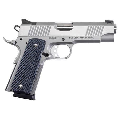 Magnum Research DE1911CSS 1911 C 45 ACP 4.30" 8+1 Overall Matte Stainless Steel Black & Gray G10 Grip Magnum Research DE1911CSS 1911 C 45 ACP 4.30" 8+1 Overall Matte Stainless Steel Black & Gray G10 Grip