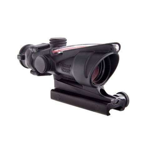 Trijicon ACOG 4x32 Dual Illuminated Red Chevron .223 Ballistic Reticle with TA51 Flattop Mount Trijicon ACOG 4x32 Dual Illuminated Red Chevron .223 Ballistic Reticle with TA51 Flattop Mount