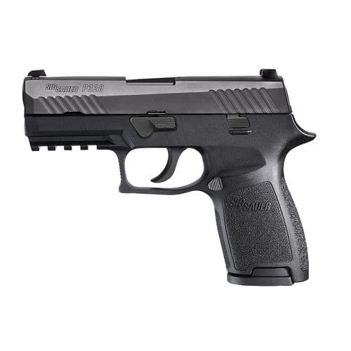 Sig Sauer 320C45BSS P320 Compact 45 ACP 3.90" 9+1 Black Black Polymer Grip Sig Sauer 320C45BSS P320 Compact 45 ACP 3.90" 9+1 Black Black Polymer Grip
