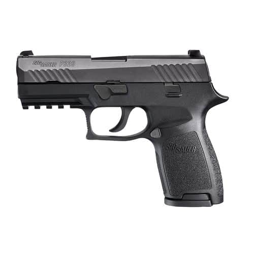 Sig Sauer 320C45BSS P320 Compact 45 ACP 3.90" 9+1 Black Black Polymer Grip Sig Sauer 320C45BSS P320 Compact 45 ACP 3.90" 9+1 Black Black Polymer Grip