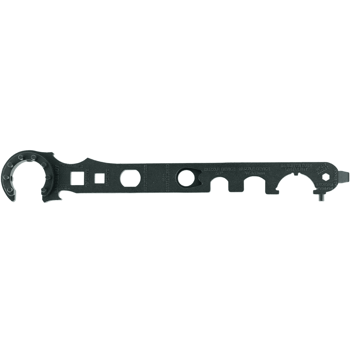 NcStar TARW2 Armorer's Barrel Wrench Gen 2 Black Steel AR15/M4/M16 NcStar TARW2 Armorer's Barrel Wrench Gen 2 Black Steel AR15/M4/M16