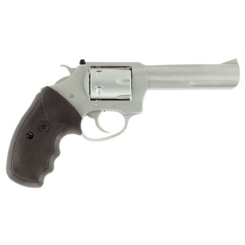 Charter Arms 72342 Pathfinder Target 22 Mag 6rd 4.20" Matte Stainless Steel Barrel & Cylinder Mil Aluminum Frame with Black Rubber Grip Charter Arms 72342 Pathfinder Target 22 Mag 6rd 4.20" Matte Stainless Steel Barrel & Cylinder Mil Aluminum Frame with Black Rubber Grip