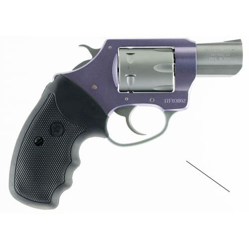 Charter Arms 52340 Pathfinder Lavender Lady 22 Mag 6rd 2" Stainless Steel Barrel & Cylinder Lavender Aluminum Frame with Black Rubber Grip Charter Arms 52340 Pathfinder Lavender Lady 22 Mag 6rd 2" Stainless Steel Barrel & Cylinder Lavender Aluminum Frame with Black Rubber Grip