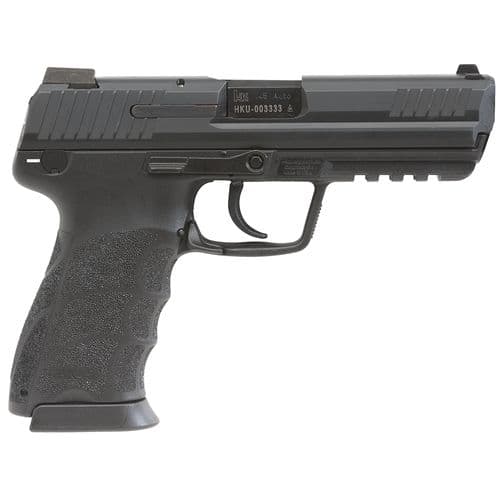 HK 81000029 HK45 V7 LEM 45 ACP 4.46" 10+1 (3) Black Black Steel Slide Black Interchangeable Backstrap Grip Night Sights HK 81000029 HK45 V7 LEM 45 ACP 4.46" 10+1 (3) Black Black Steel Slide Black Interchangeable Backstrap Grip Night Sights