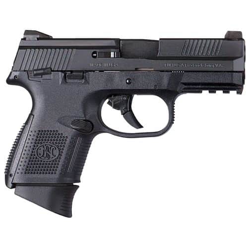 FN 66770 FNS Compact 9mm Luger 3.60" 17+1 Black Black Stainless Steel Slide Black Interchangeable Backstrap Grip FN 66770 FNS Compact 9mm Luger 3.60" 17+1 Black Black Stainless Steel Slide Black Interchangeable Backstrap Grip
