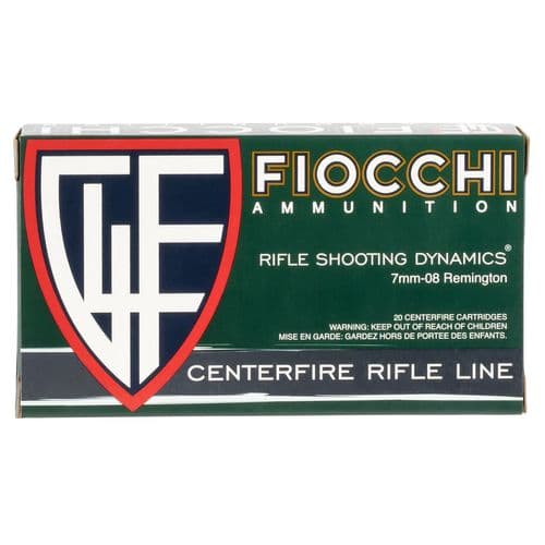 Fiocchi 7MM08B Field Dynamics 7mm-08 Rem 139 gr Boat Tail Soft Point (BTSP) 20 Bx/ 10 Cs Fiocchi 7MM08B Field Dynamics 7mm-08 Rem 139 gr Boat Tail Soft Point (BTSP) 20 Bx/ 10 Cs