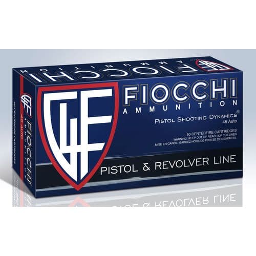 Fiocchi 45T500 Defense Dynamics 45 ACP 230 gr Jacketed Hollow Point (JHP) 50 Bx/ 10 Cs Fiocchi 45T500 Defense Dynamics 45 ACP 230 gr Jacketed Hollow Point (JHP) 50 Bx/ 10 Cs