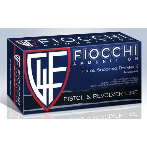 Fiocchi 44B500 Defense Dynamics 44 Rem Mag 200 gr Semi-Jacketed Hollow Point (SJHP) 50 Bx/ 10 Cs Fiocchi 44B500 Defense Dynamics 44 Rem Mag 200 gr Semi-Jacketed Hollow Point (SJHP) 50 Bx/ 10 Cs