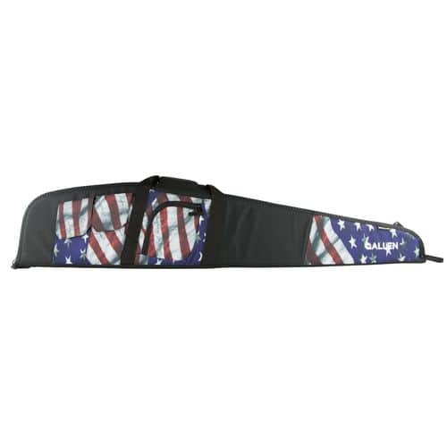 Allen 58748 Victory Rifle Case 48" Victory Stars & Stripes with Black Trim Endura with Lockable Zippers, Foam Padding & Storage Pockets Allen 58748 Victory Rifle Case 48" Victory Stars & Stripes with Black Trim Endura with Lockable Zippers, Foam Padding & Storage Pockets