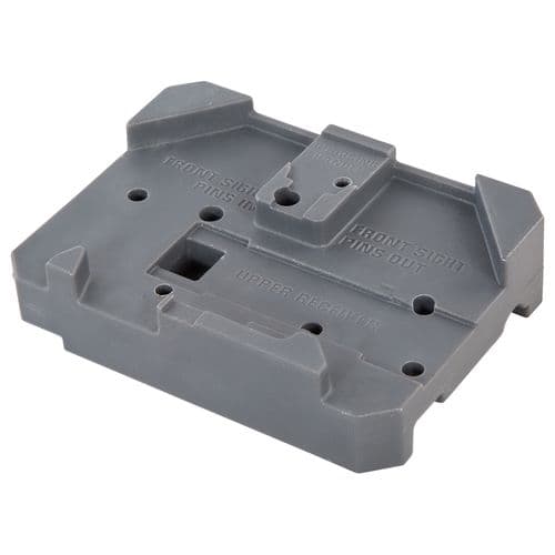 Wheeler 156945 Armorer's Bench Block Gray Plastic Rifle AR Platform Wheeler 156945 Armorer's Bench Block Gray Plastic Rifle AR Platform
