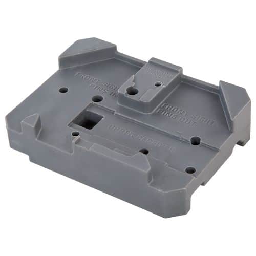 Wheeler 156945 Armorer's Bench Block Gray Plastic Rifle AR Platform Wheeler 156945 Armorer's Bench Block Gray Plastic Rifle AR Platform