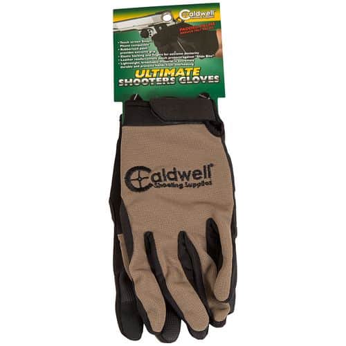 Caldwell 1071004 Ultimate Shooting Gloves Tan Small/Med Caldwell 1071004 Ultimate Shooting Gloves Tan Small/Med