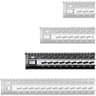 Yankee Hill 5305 KR7 Handguard 9.29" L Mid-Length Style made of 6061-T6 Aluminum with Black Matte Anodized Finish & KeyMod Slots for AR-15 Yankee Hill 5305 KR7 Handguard 9.29" L Mid-Length Style made of 6061-T6 Aluminum with Black Matte Anodized Finish & KeyMod Slots for AR-15