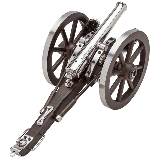 Traditions CN8021 Napoleon III Mini Cannon 50 Cal 7.25" Silver Barrel Breech Action Traditions CN8021 Napoleon III Mini Cannon 50 Cal 7.25" Silver Barrel Breech Action