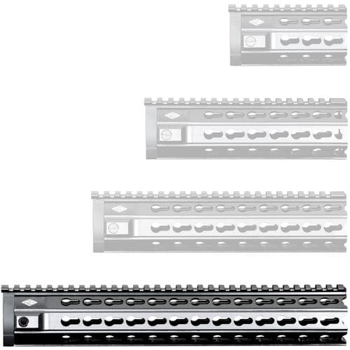 Yankee Hill 5300 KR7 Handguard 12.60" L Rifle Length Style made of 6061-T6 Aluminum with Black Matte Anodized Finish & KeyMod Slots for AR-15 Yankee Hill 5300 KR7 Handguard 12.60" L Rifle Length Style made of 6061-T6 Aluminum with Black Matte Anodized Finish & KeyMod Slots for AR-15