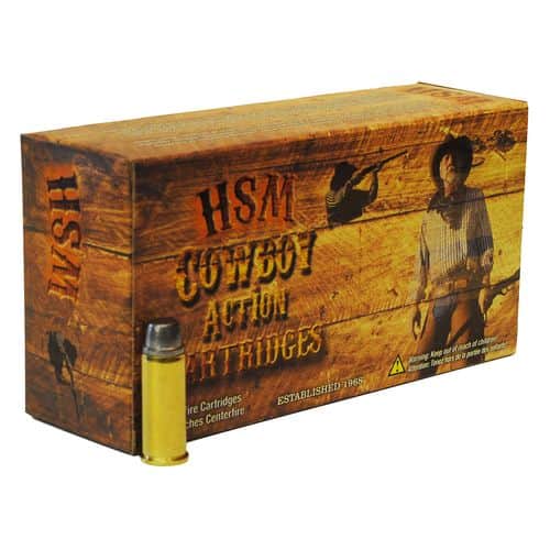 HSM 45C2N Cowboy Action 45 Colt (LC) 200 gr Round Nose Flat Point (RNFP) 50 Bx/ 10 Cs HSM 45C2N Cowboy Action 45 Colt (LC) 200 gr Round Nose Flat Point (RNFP) 50 Bx/ 10 Cs