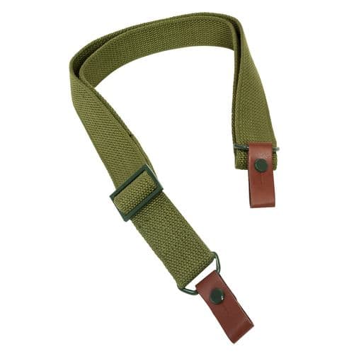 NcStar AK/SKS Rifle Sling, OD Green Canvas 1.25" W x 42" L Military OEM Style - AAKS NcStar AK/SKS Rifle Sling, OD Green Canvas 1.25" W x 42" L Military OEM Style - AAKS
