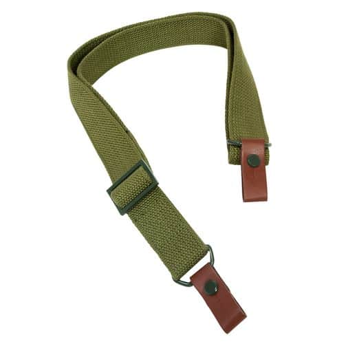 NcStar AK/SKS Rifle Sling, OD Green Canvas 1.25" W x 42" L Military OEM Style - AAKS NcStar AK/SKS Rifle Sling, OD Green Canvas 1.25" W x 42" L Military OEM Style - AAKS