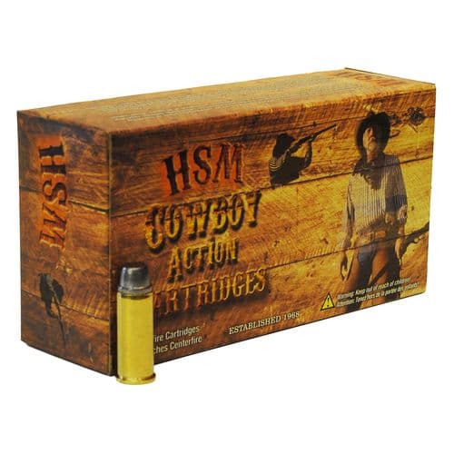 HSM 411N Cowboy Action 41 Rem Mag 210 gr Semi Wadcutter (SWC) 50 Bx/ 10 Cs HSM 411N Cowboy Action 41 Rem Mag 210 gr Semi Wadcutter (SWC) 50 Bx/ 10 Cs