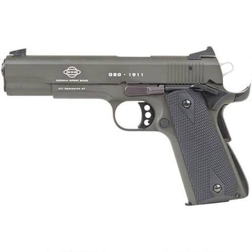 American Tactical Imports GSG 1911 Semi Automatic Pistol 22 LR 5" Barrel 10 Rounds Alloy Frame OD Green 2 American Tactical Imports GSG 1911 Semi Automatic Pistol 22 LR 5" Barrel 10 Rounds Alloy Frame OD Green 2