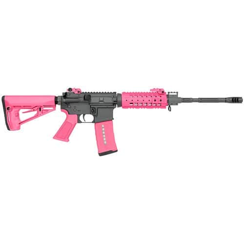 Rock River Arms AR1420P LAR-15M NSP 223 Rem,5.56x45mm NATO 16" 30+1 Black Pink Adjustable RRA Operator CAR Stock Rock River Arms AR1420P LAR-15M NSP 223 Rem,5.56x45mm NATO 16" 30+1 Black Pink Adjustable RRA Operator CAR Stock
