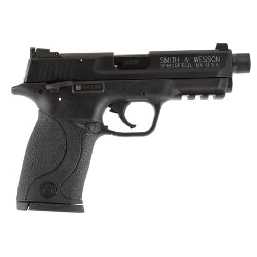Smith & Wesson 10199 M&P Compact 22 LR 3.50" TB 10+1 Black Black Armornite Aluminum Slide Black Polymer Grip Smith & Wesson 10199 M&P Compact 22 LR 3.50" TB 10+1 Black Black Armornite Aluminum Slide Black Polymer Grip