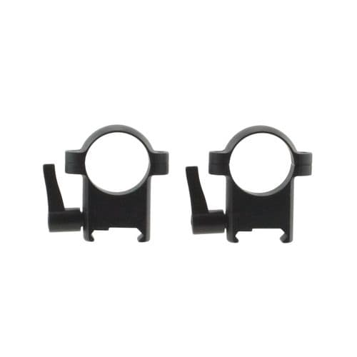 Burris 420037 Zee Scope Ring Set Weaver High Quick Detach 1" Matte Black Steel Burris 420037 Zee Scope Ring Set Weaver High Quick Detach 1" Matte Black Steel