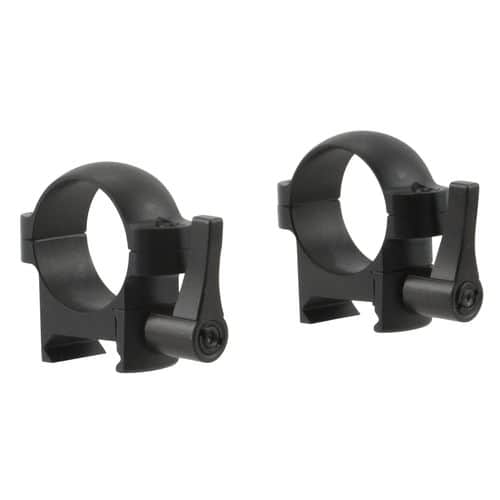 Burris 420031 Zee Scope Ring Set Weaver Low Quick Detach 1" Matte Black Steel Burris 420031 Zee Scope Ring Set Weaver Low Quick Detach 1" Matte Black Steel