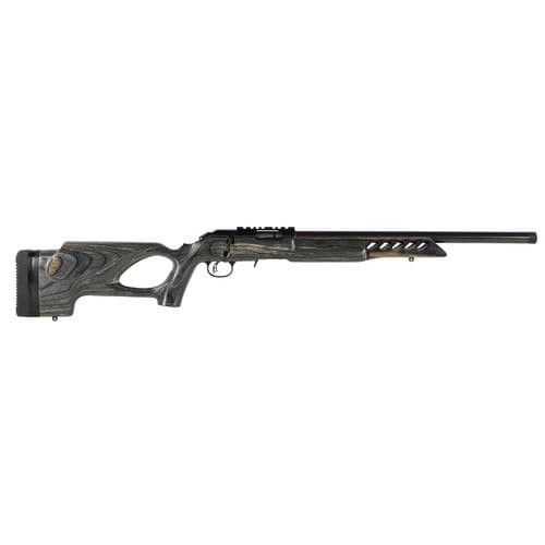 Ruger 8360 American Rimfire Target 22 LR 18" 10+1 Satin Blued Black Laminate Fixed Thumbhole Stock Ruger 8360 American Rimfire Target 22 LR 18" 10+1 Satin Blued Black Laminate Fixed Thumbhole Stock