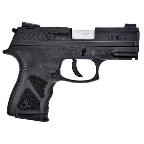 Taurus 1TH9C031 TH9c 9mm Luger 3.54" 17+1 Black Frame w/Rail Matte Black Steel Slide Black Polymer Grip Taurus 1TH9C031 TH9c 9mm Luger 3.54" 17+1 Black Frame w/Rail Matte Black Steel Slide Black Polymer Grip