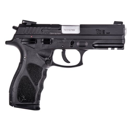 Taurus 1-TH9041 TH9 9mm Luger 4.27" 17+1 Black Frame w/Rail Matte Black Steel Slide Black Interchangeable Backstrap Grip Taurus 1-TH9041 TH9 9mm Luger 4.27" 17+1 Black Frame w/Rail Matte Black Steel Slide Black Interchangeable Backstrap Grip
