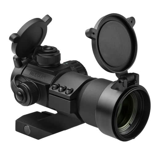 NcStar DRGB135 Tube Reflex Optic Rifle 1x35mm 3 MOA Illuminated Red/Green/Blue Dot Black Anodized NcStar DRGB135 Tube Reflex Optic Rifle 1x35mm 3 MOA Illuminated Red/Green/Blue Dot Black Anodized