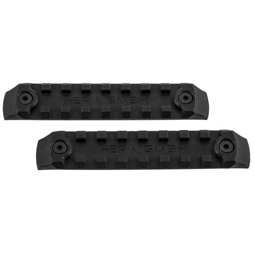 Hera Arms 180101 KeyMod Rail Set 4.09" Black Polymer 2 Pack Hera Arms 180101 KeyMod Rail Set 4.09" Black Polymer 2 Pack