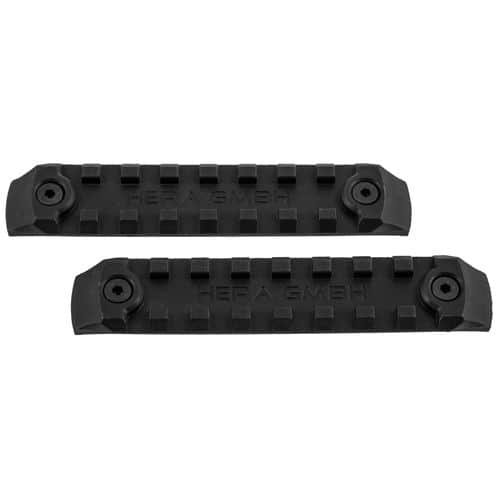 Hera Arms 180101 KeyMod Rail Set 4.09" Black Polymer 2 Pack Hera Arms 180101 KeyMod Rail Set 4.09" Black Polymer 2 Pack