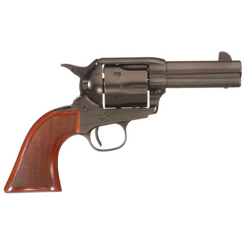 Taylors & Company 654001DE Runnin Iron Black Rock 45 Colt (LC) 6rd 3.50" Black Nitride Steel Checkered Walnut Grip (Taylor Tuned) Taylors & Company 654001DE Runnin Iron Black Rock 45 Colt (LC) 6rd 3.50" Black Nitride Steel Checkered Walnut Grip (Taylor Tuned)
