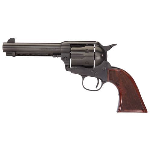 Taylors & Company 654002DE Runnin Iron Black Rock 45 Colt (LC) 6rd 4.75" Black Nitride Steel Checkered Walnut Grip (Taylor Tuned) Taylors & Company 654002DE Runnin Iron Black Rock 45 Colt (LC) 6rd 4.75" Black Nitride Steel Checkered Walnut Grip (Taylor Tuned)