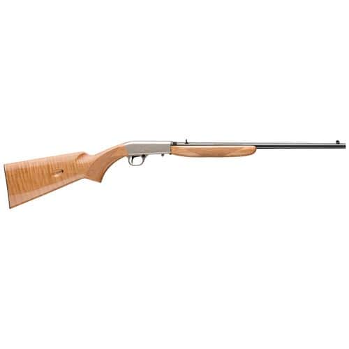 Browning 021022102 SA-22 22 LR 10+1 19.30" Satin Nickel Gloss AAA Maple Fixed Checkered Stock Right Hand (Full Size) Browning 021022102 SA-22 22 LR 10+1 19.30" Satin Nickel Gloss AAA Maple Fixed Checkered Stock Right Hand (Full Size)