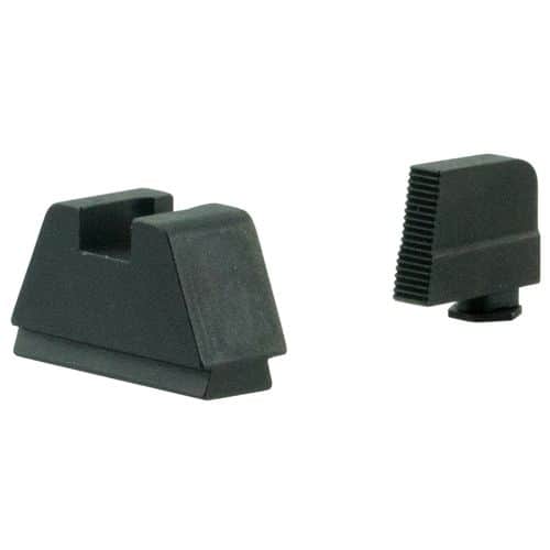 AmeriGlo GL506 Tall Suppressor Height Sight 3XL Black Front & Rear Black Frame for Most Glock Gen1-5 (Except for 42,43) AmeriGlo GL506 Tall Suppressor Height Sight 3XL Black Front & Rear Black Frame for Most Glock Gen1-5 (Except for 42,43)