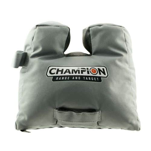 Champion Targets 40893 Shooting Bag Front Bag Gray w/Black Panels Champion Targets 40893 Shooting Bag Front Bag Gray w/Black Panels