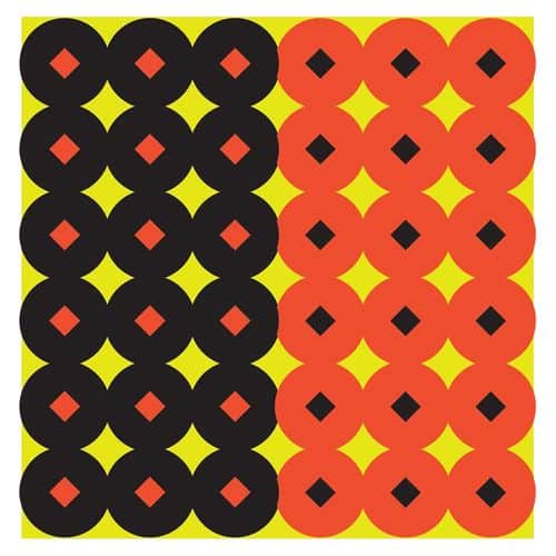 Birchwood Casey 34117 Shoot-N-C Circle w/Diamond Center Self-Adhesive Paper Target 432 Pasters Birchwood Casey 34117 Shoot-N-C Circle w/Diamond Center Self-Adhesive Paper Target 432 Pasters